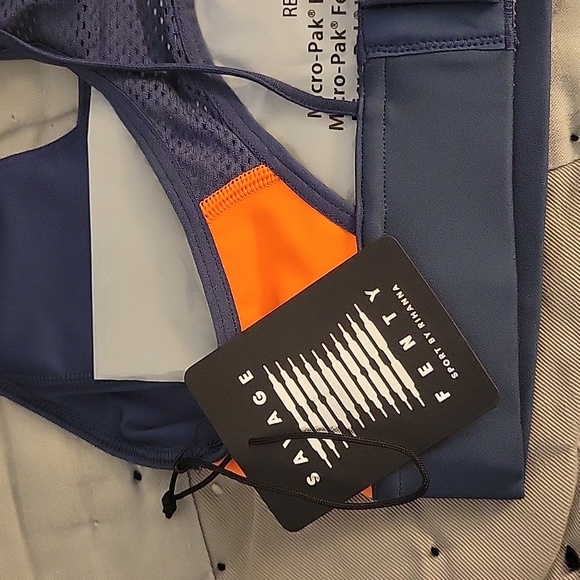 NWT Savage X Fenty Black Logo Bralet - Picture 4 of 4